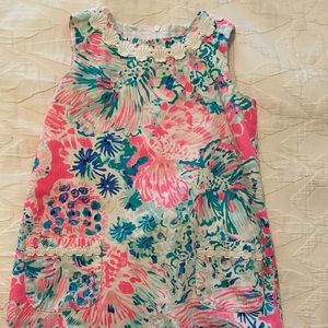 Lilly Pulitzer Girls Shift Dress. Size 4t.
